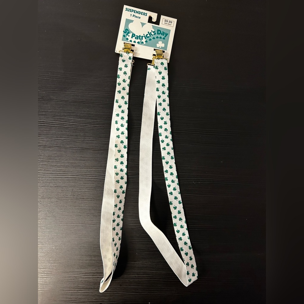 St. Patrick’s Day Suspenders